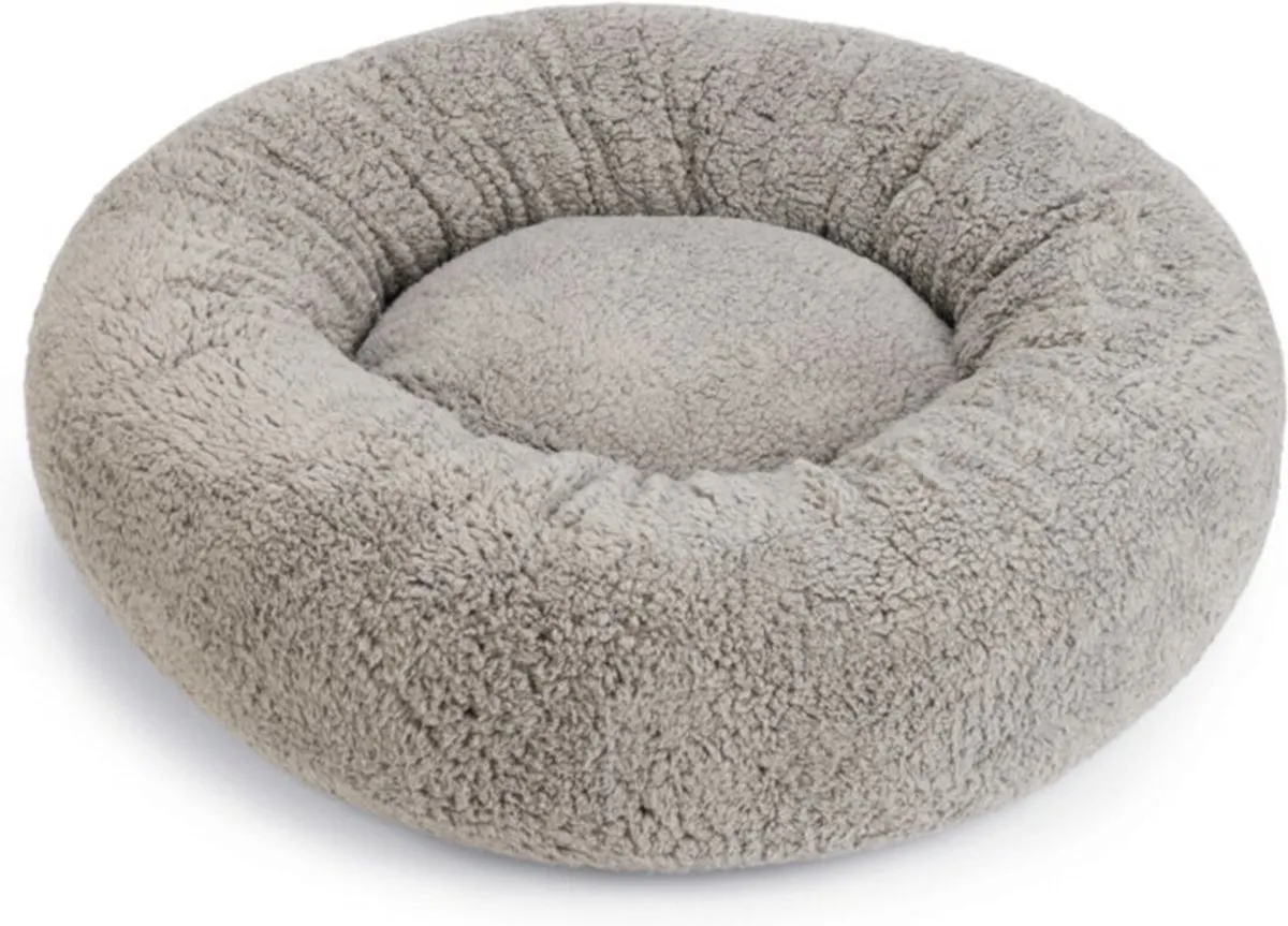 Beeztees Jaxx Orthopedische Hondenmand Grijs 60x60x25cm