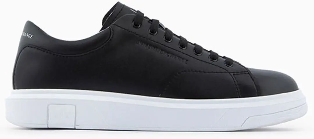 Leren Sneakers Met Veters