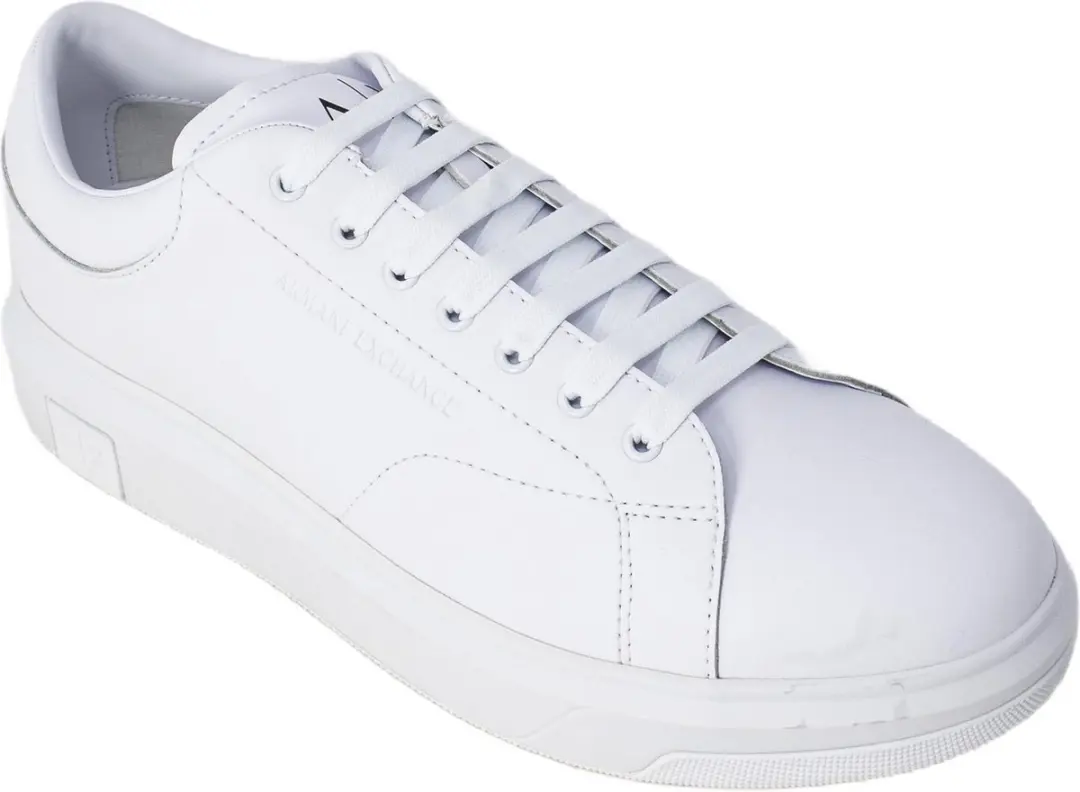 Giorgio Armani Casual Leather Sneakers Low Top
