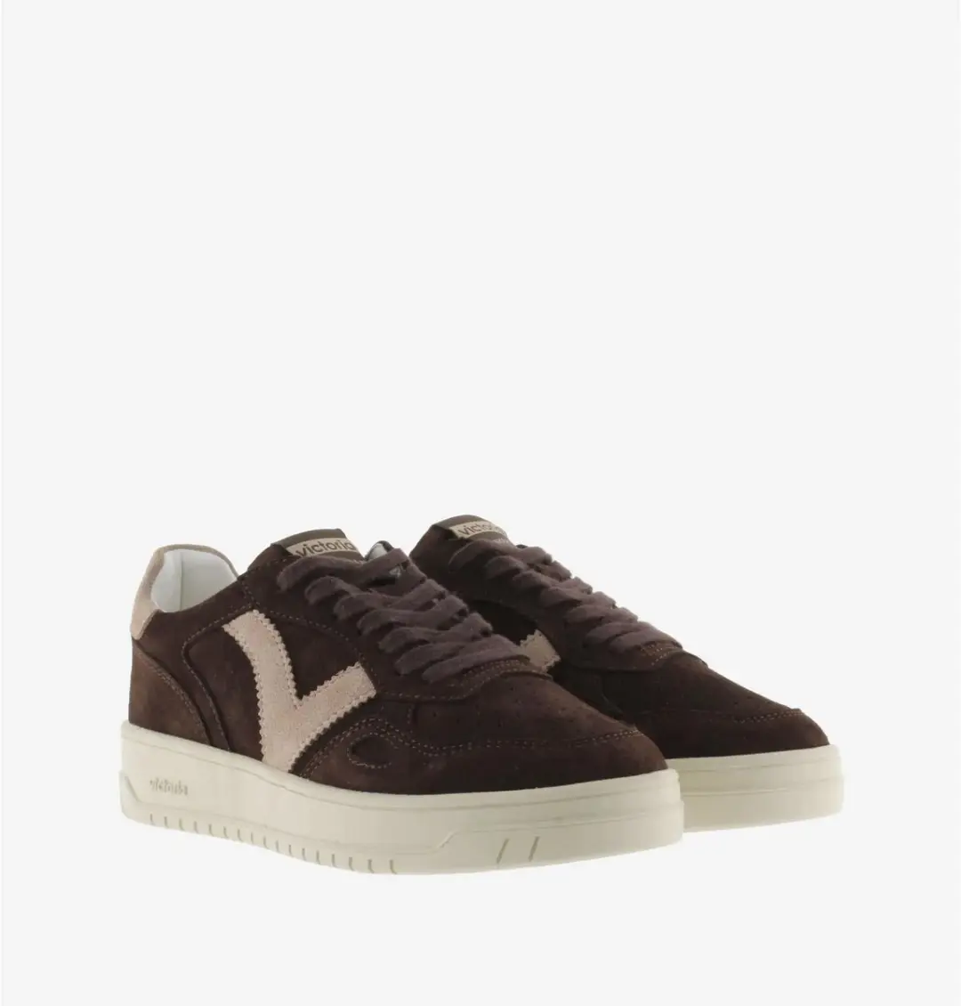 Victoria Seoul suède damesschoenen chocolade/bruin - afbeelding 2 van 2