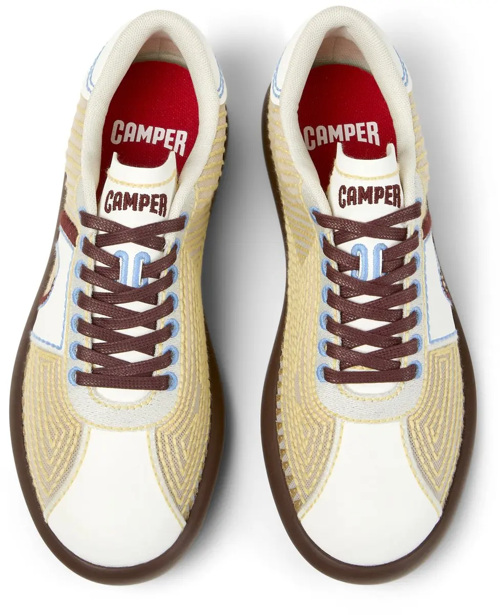 Camper Pelotas Soller Sneaker - Damen - Pastel Geel - 36 - afbeelding 3 van 5