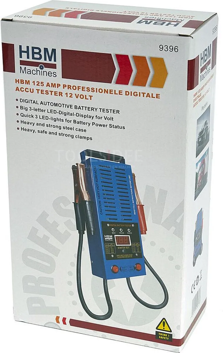 HBM 100 AMP Accu Tester 6-12V 20-100Ah