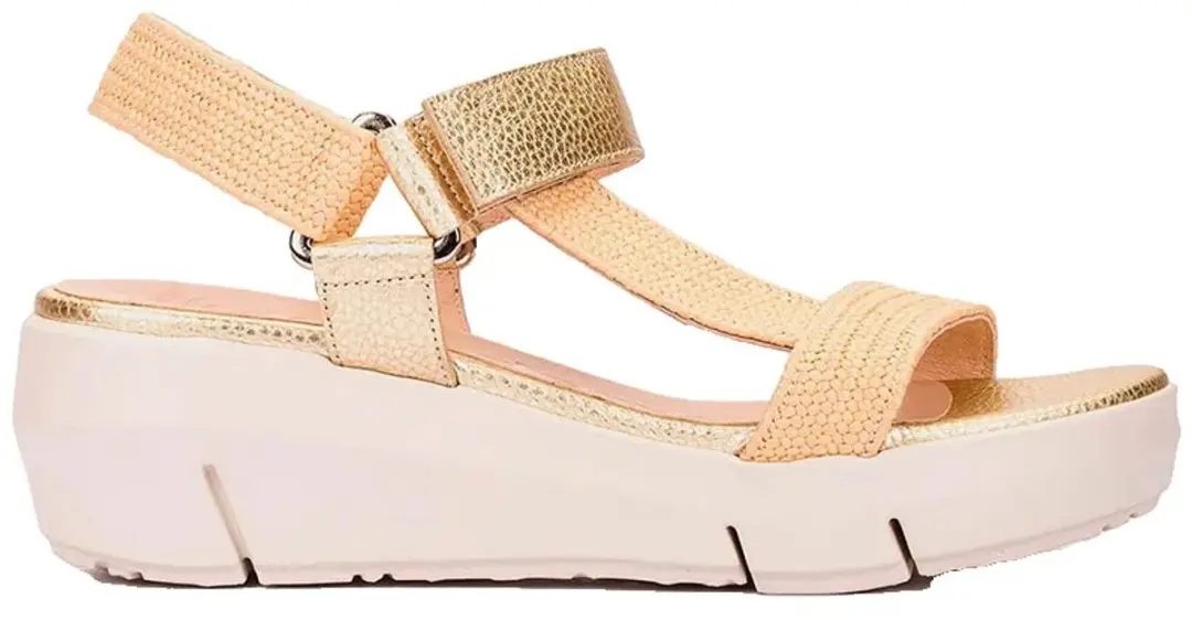 Wonders Flynn 90 Wedgesandalen Beige EU 40 Vrouw