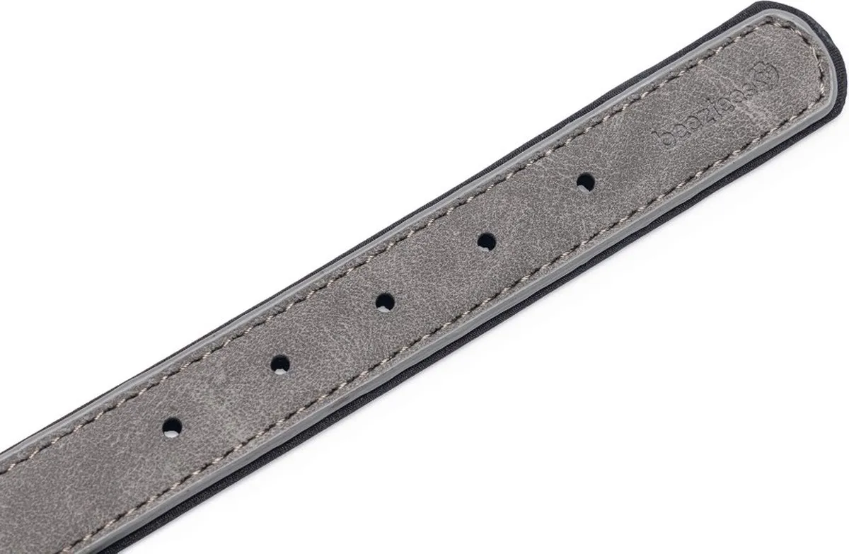 Beeztees Balacron Ax Halsband - Grijs - 31-39 cm x 20 mm