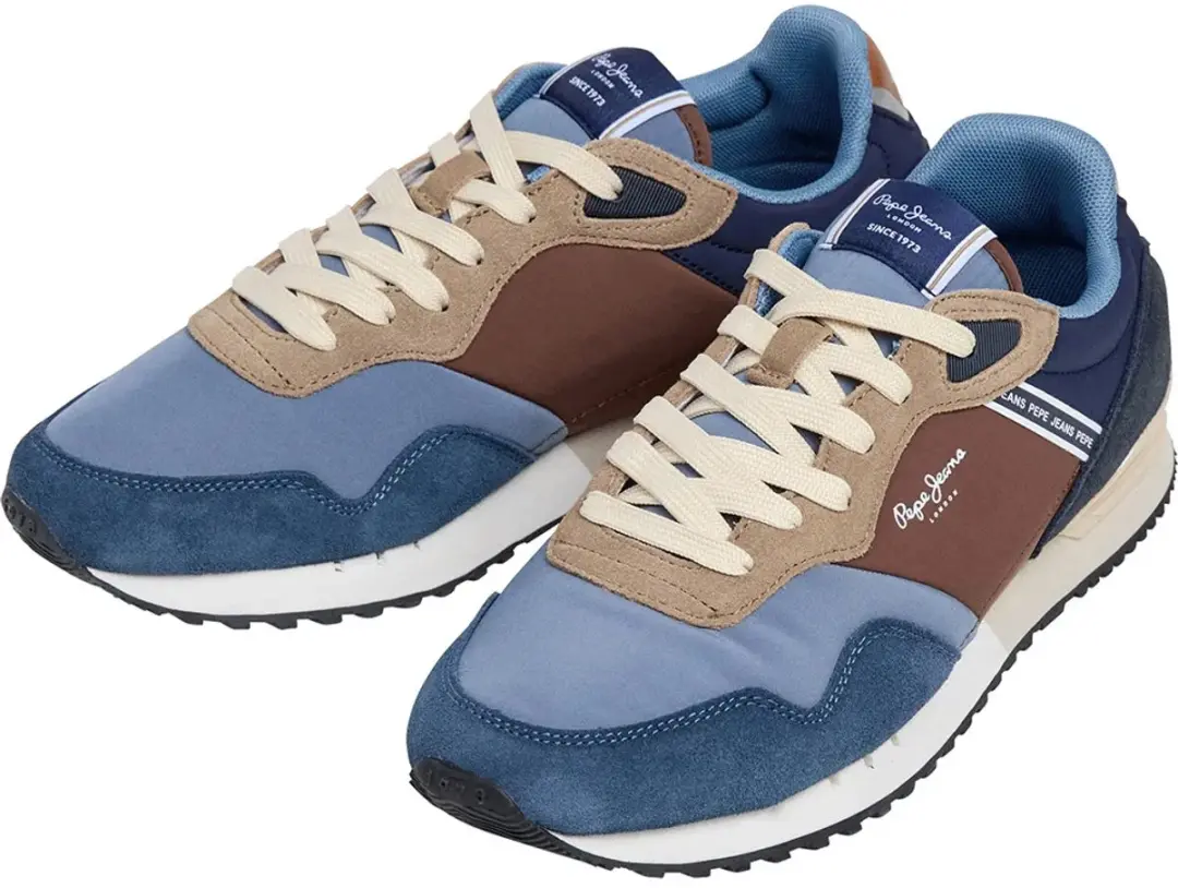 Pepe Jeans Trainers Londen Zachtblauw - afbeelding 4 van 6