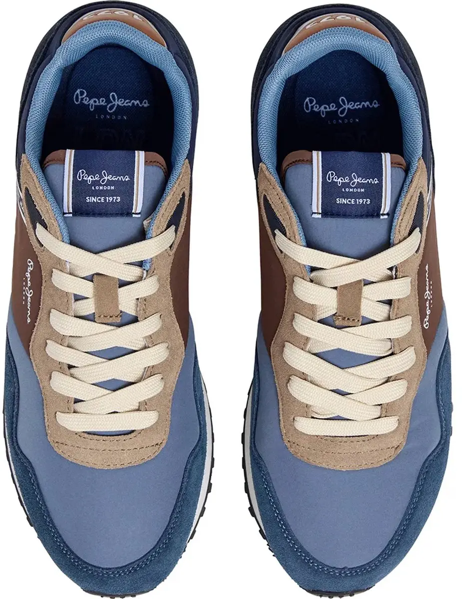 Pepe Jeans Trainers Londen Zachtblauw - afbeelding 3 van 6