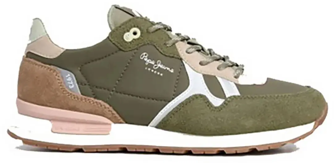 Pepe Jeans Brit City Schoenen Groen EU 36 Vrouw - afbeelding 4 van 5