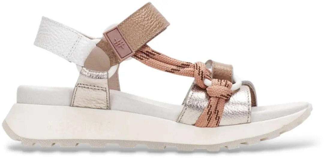 Hispanitas Amber gouden sandalen