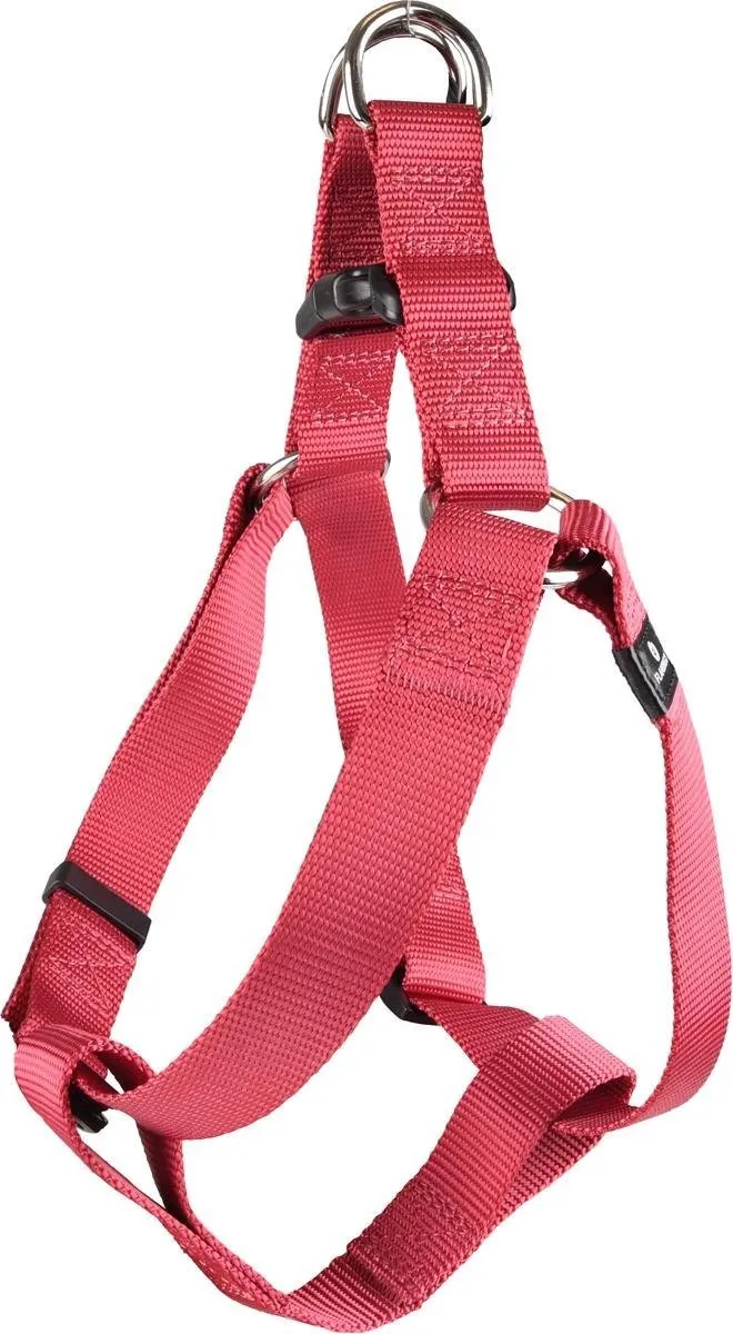 Flamingo Ziggi Step&go Hondenharnas - Kersenrood XL 60-90cm