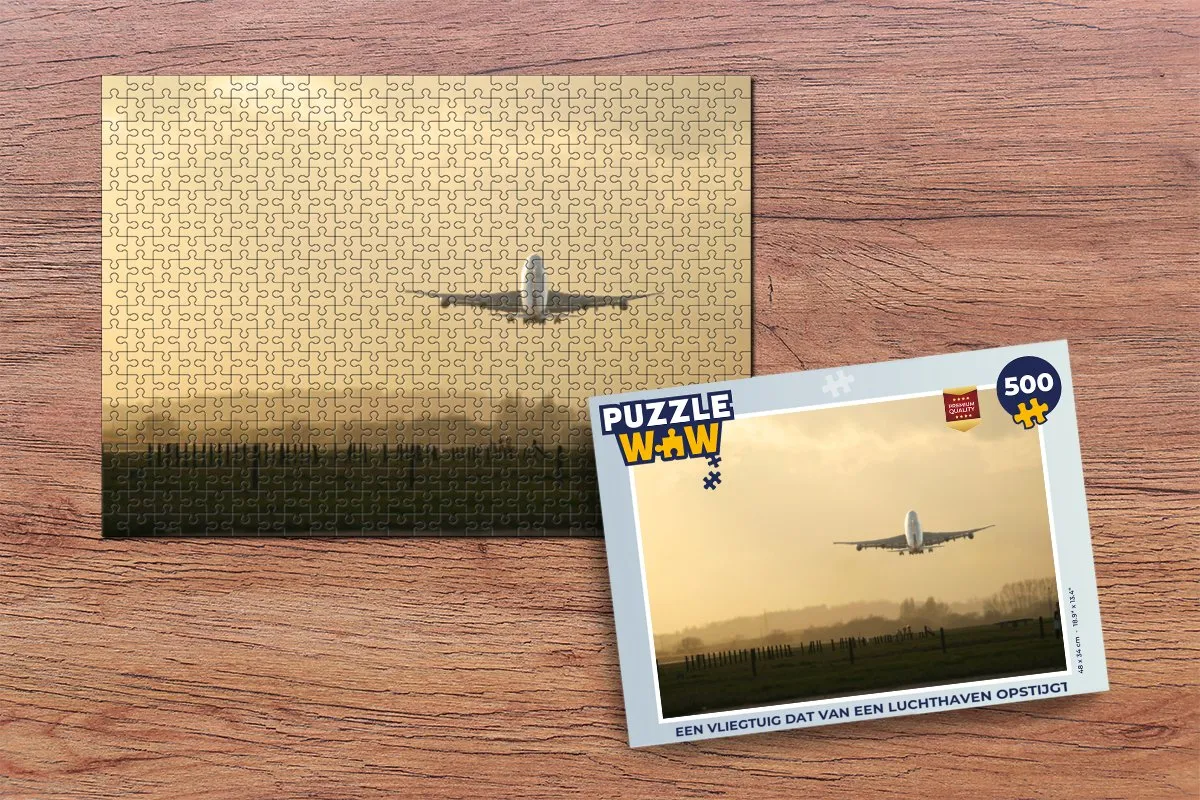 PuzzleWow Legpuzzel 500 Stuks - Multicolor