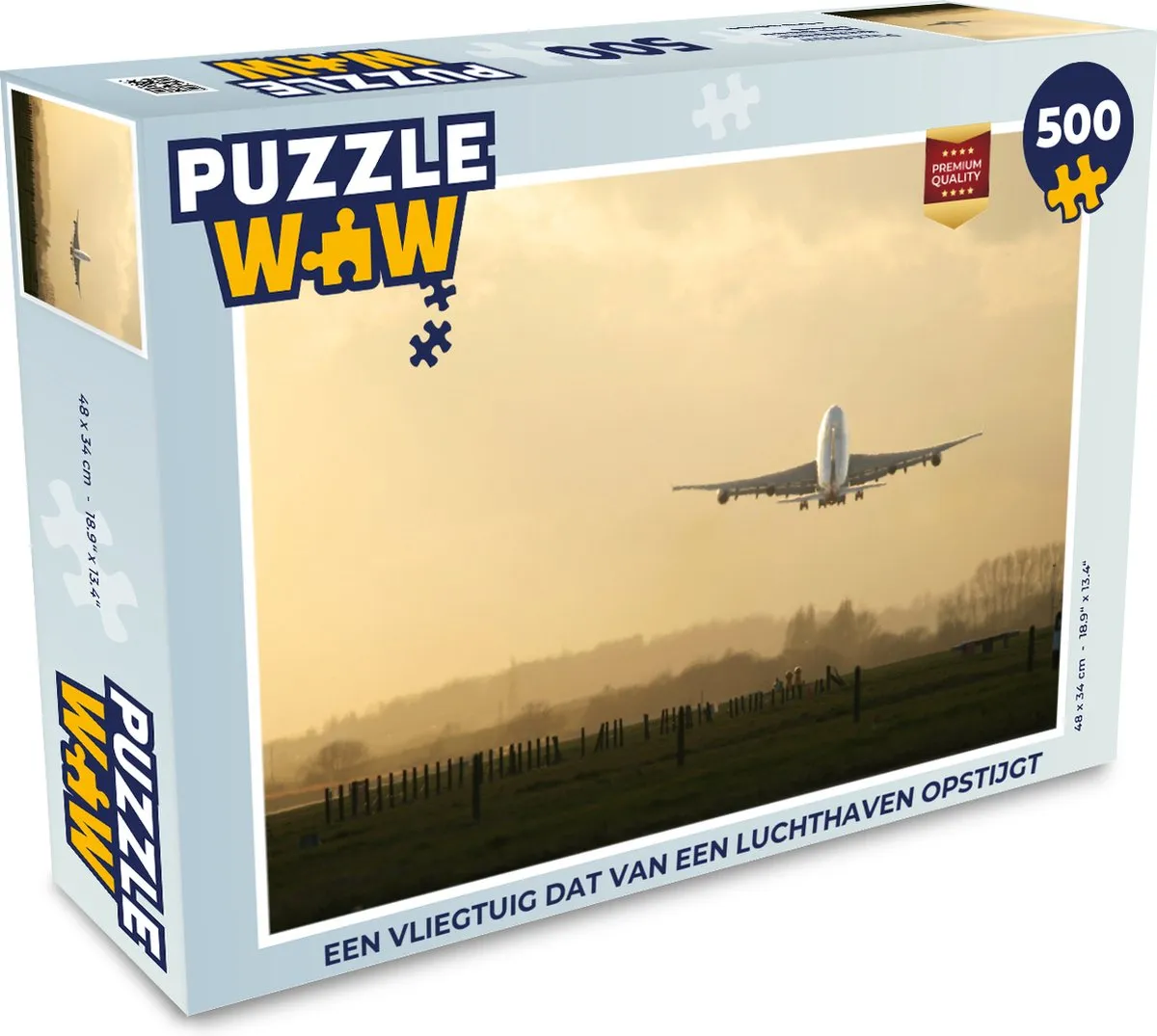 PuzzleWow Legpuzzel 500 Stuks