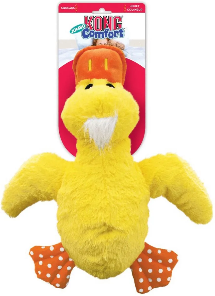 KONG Comfort Jumbo Eend Assorti