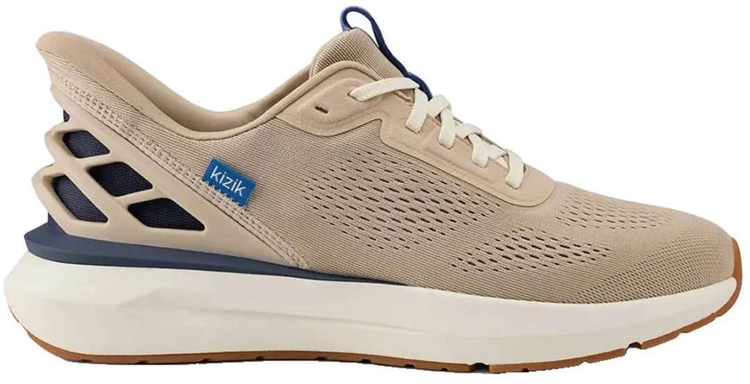 Kizik Athens heren sneakers 41 Beige - afbeelding 2 van 6