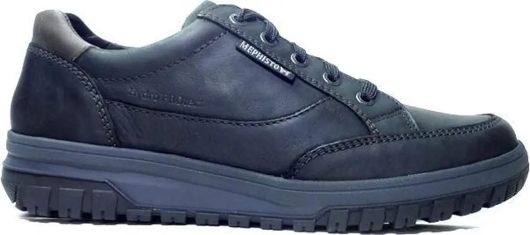 Mephisto Mannen Veterschoenen Kleur: Zwart Maat: 42.5