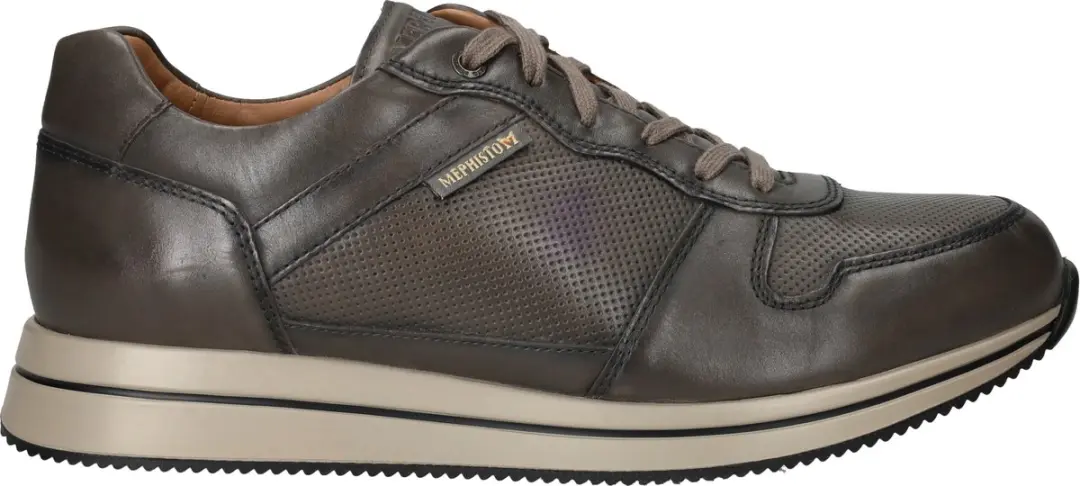Heren Veterschoenen Mephisto Gerome Light Grey Licht Grijs
