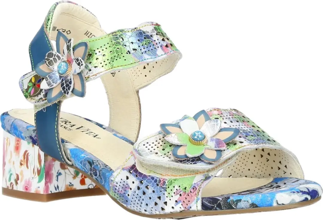 Laura Vita Hucbio 05 Sandalen Blauw Multi - afbeelding 4 van 6