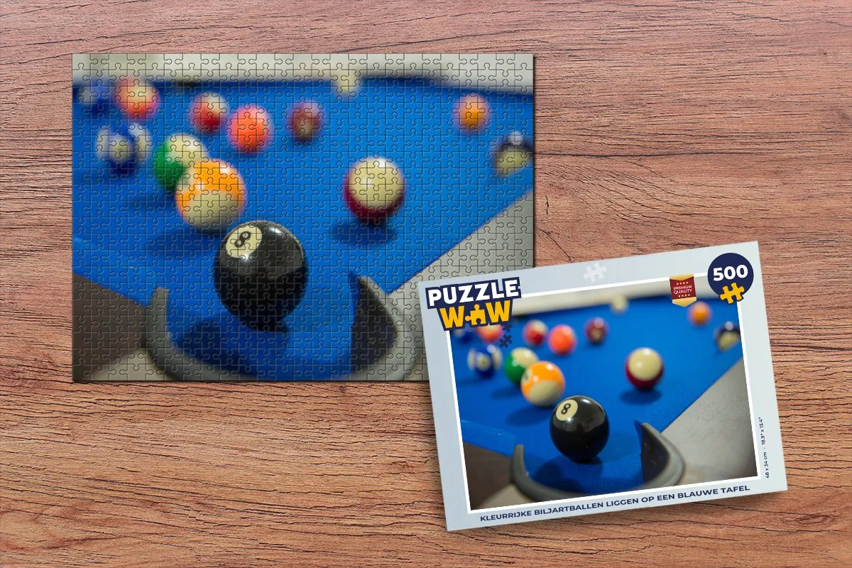 PuzzleWow Legpuzzel 500 Stuks - Multicolor