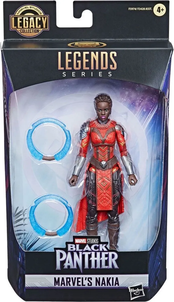 Marvel Legends Series Black Panther Nakia Speelfiguur F59745X0 - Multikleur
