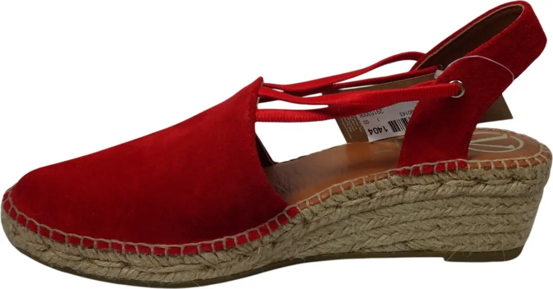Viguera 1825 Malboro Espadrilles - Rood Suede 39 - afbeelding 3 van 4