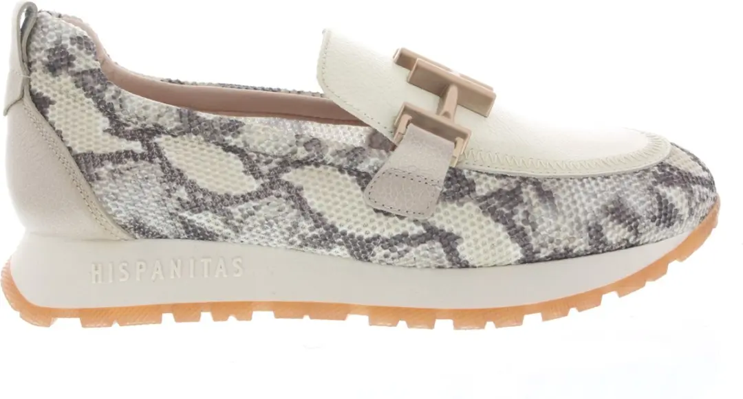Dames Instappers & Ballerina's Hispanitas Hispanitas Phv253919 Piton Taupe