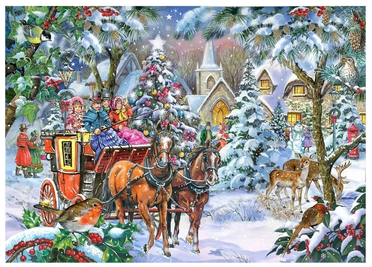 House Of Puzzles Coach Party Legpuzzel 1000 Stuks - HP0654 Multicolor