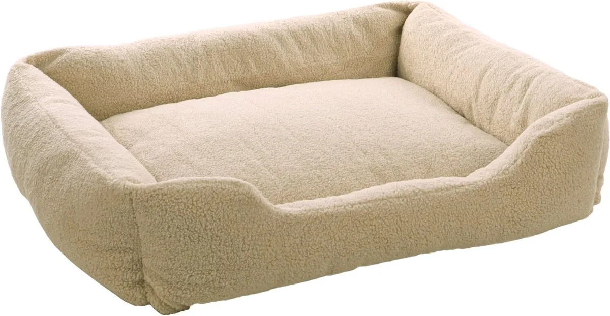 Flamingo Mieke Hondenmand Beige 80x67x20cm