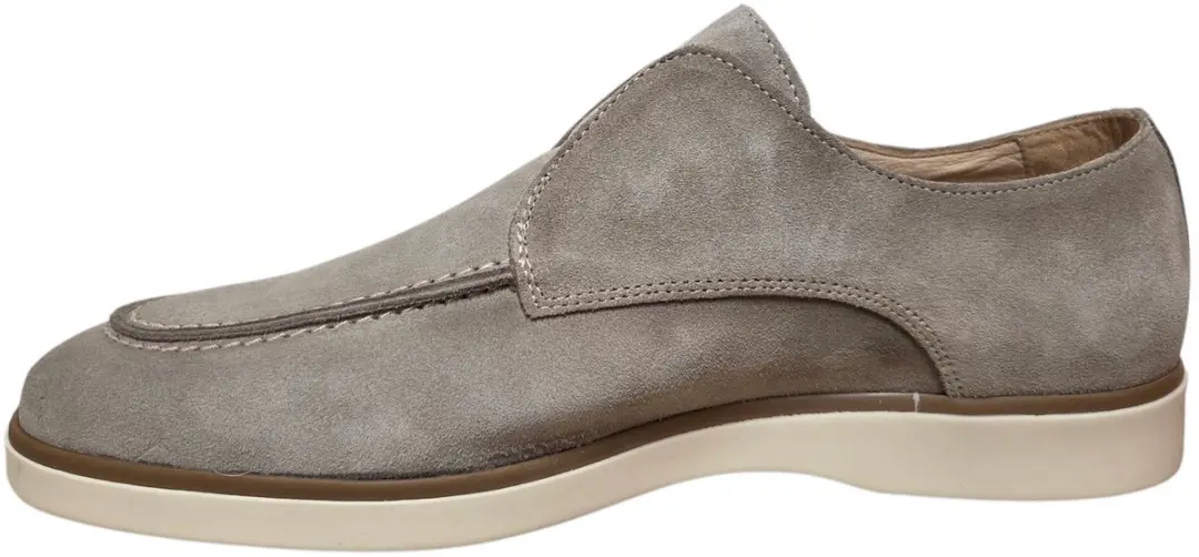 Berkelmans Batangas Earth Suede Instappers Beige - afbeelding 4 van 4