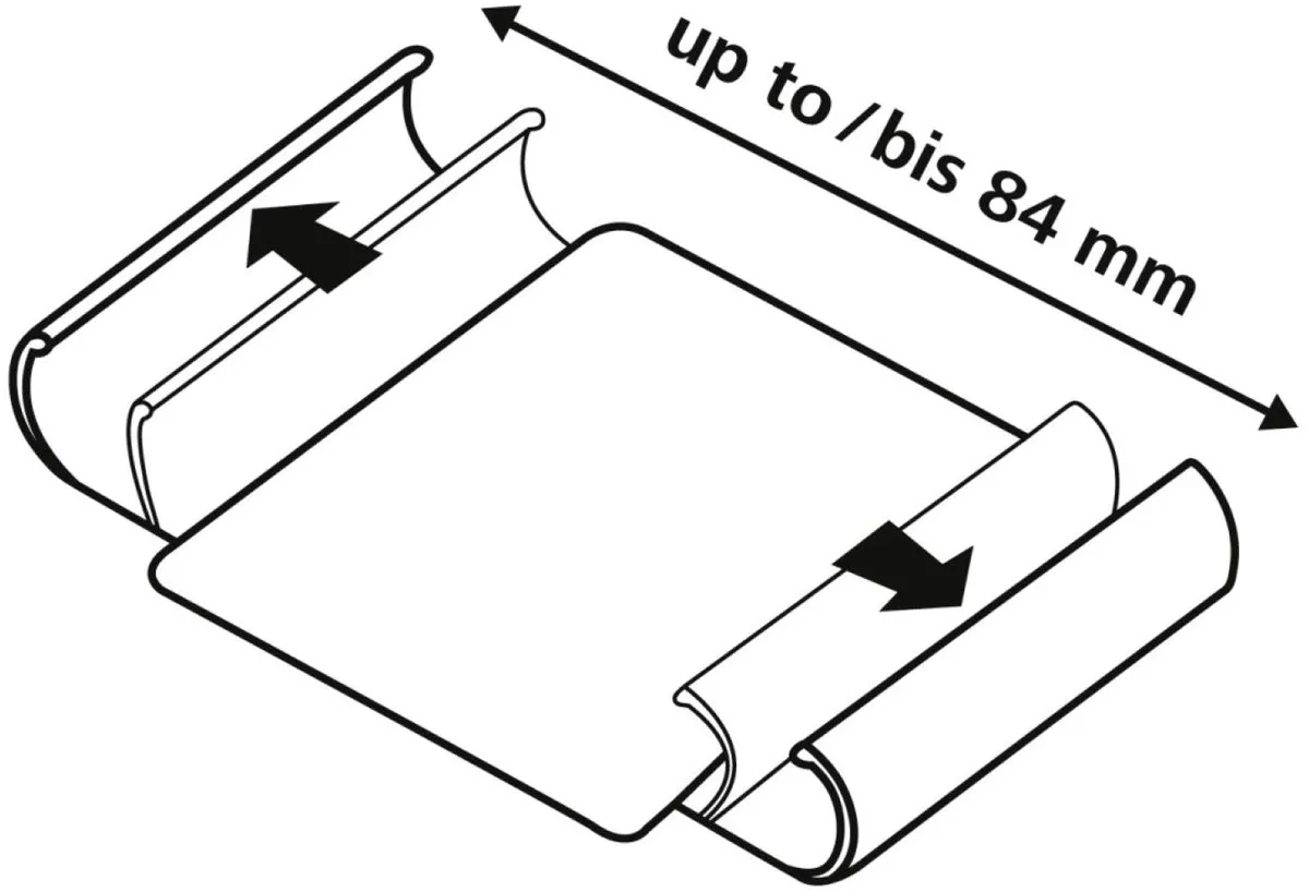 Hama Smart Move Boekje Maat XL 4,7"-5,1" - 2 Pasjes - Bruin