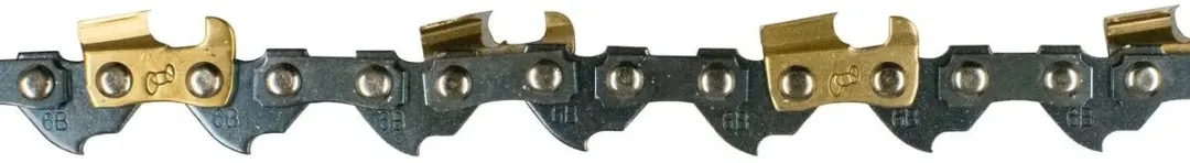 Titanium gecoate zaagketting voor 55 cm zwaard, 76 aandrijfschakels, 1,5 mm dikt