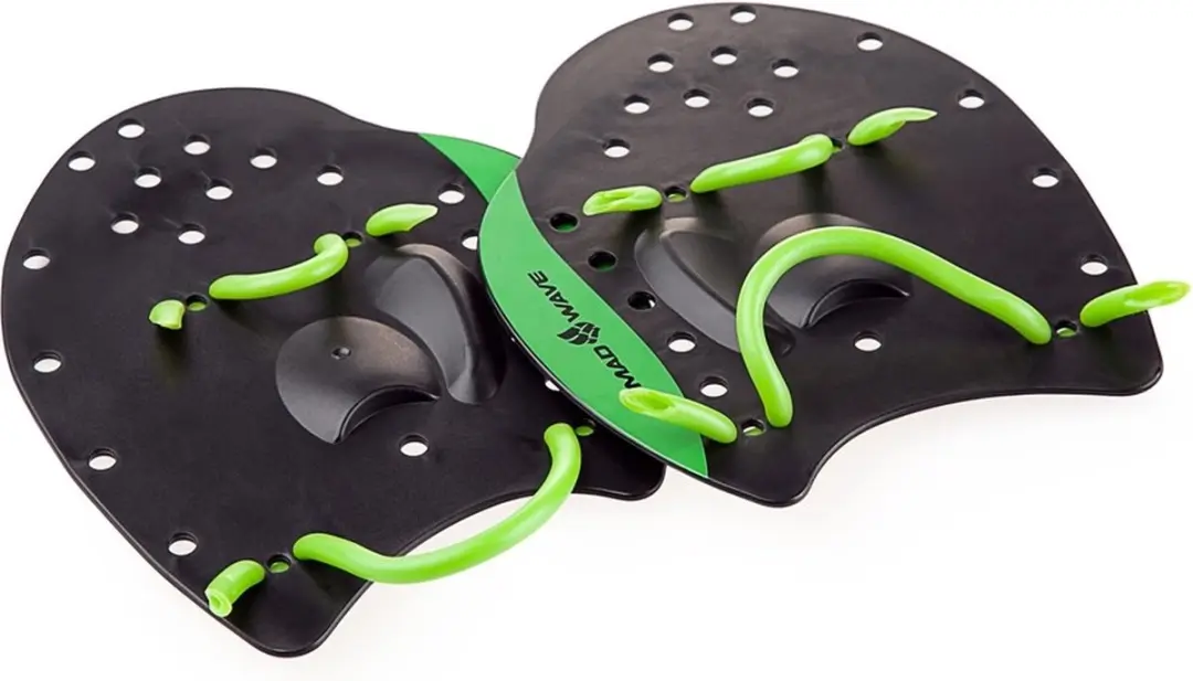 Mad Wave Pro Zwemplankjes Groen,Zwart M