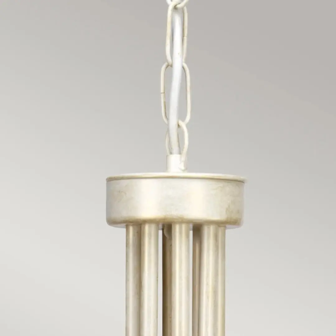 Elstead Lighting Olivia Kroonluchter 8x E14 - Ivoor/Goud - afbeelding 5 van 6