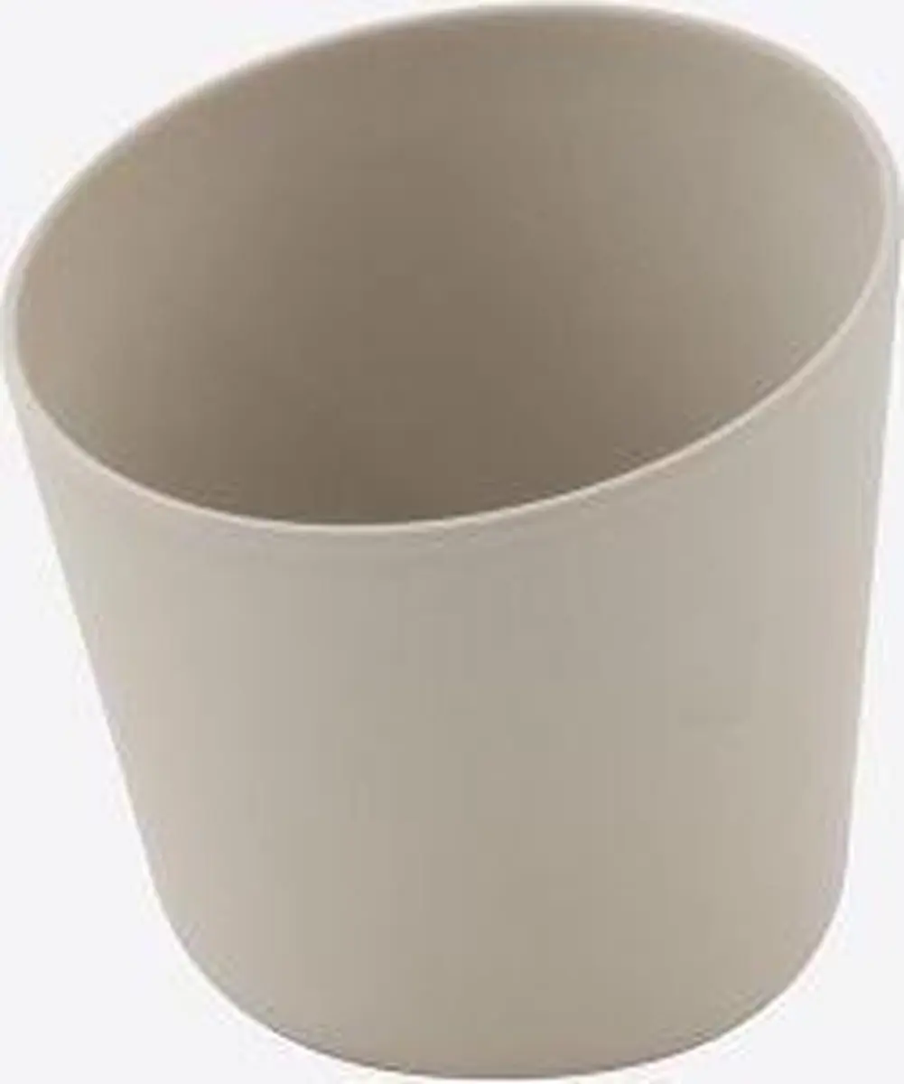 Point-Virgule kruidenpot uit bamboevezel naturel by Margriet Foolen Ø 10.7cm H