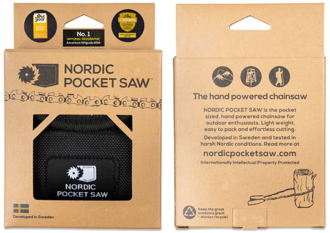 Nordic Pocket Saw Original Handkettingzaag Groen - afbeelding 2 van 6