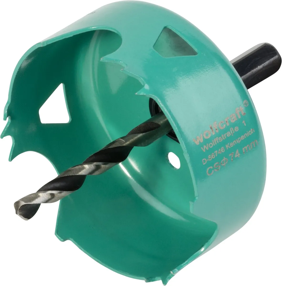 Wolfcraft Carbonstalen Gatenzaag Ø74mm - 5969000