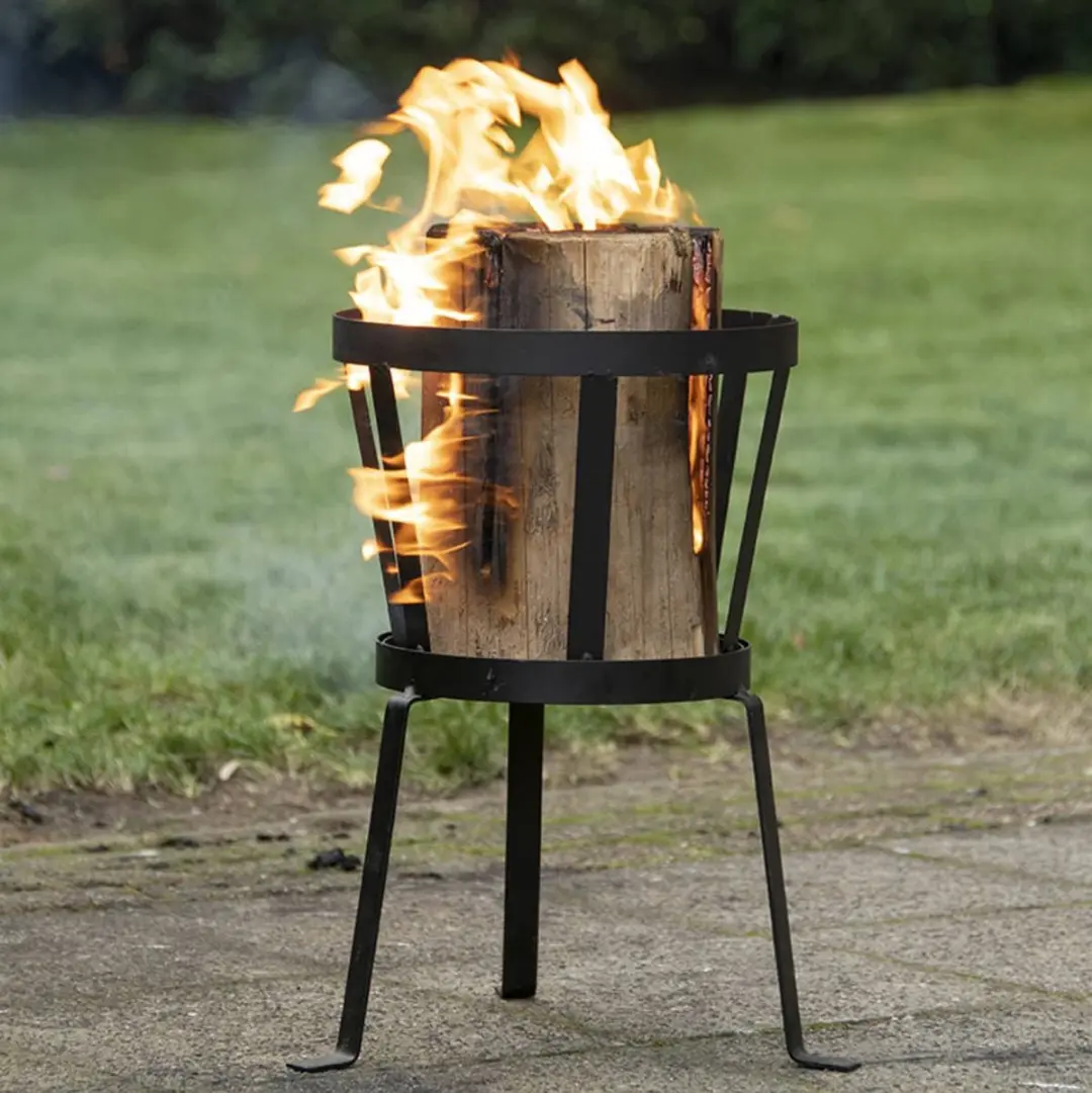 Esschert Design Zweedse fakkelstandaard zwart - afbeelding 3 van 4
