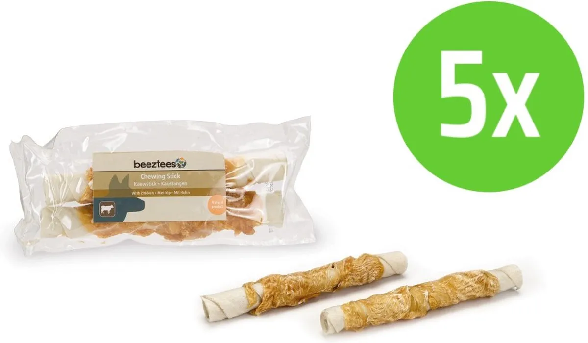 Beeztees Kauwstick Kip 15cm