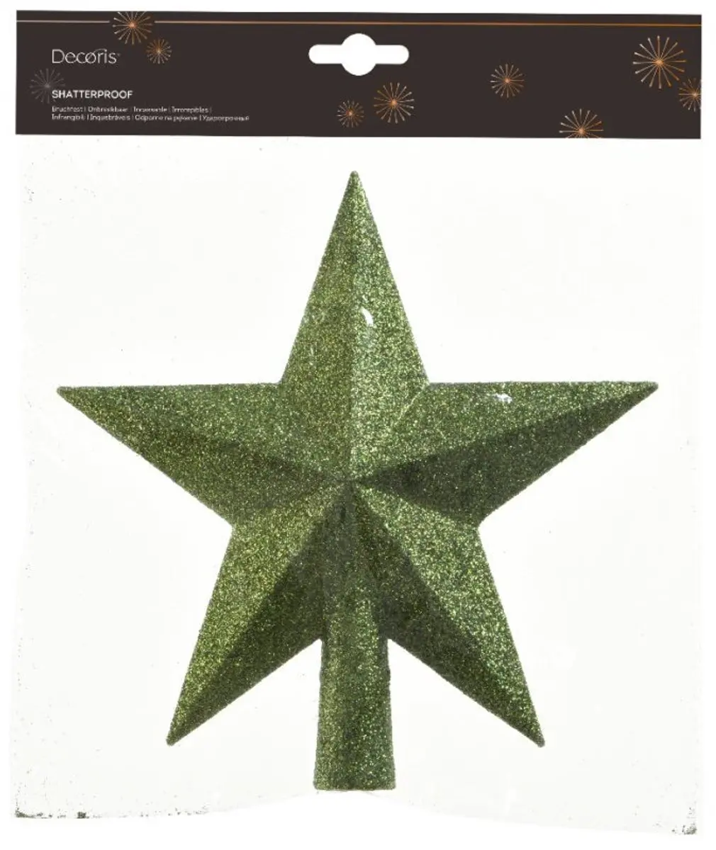 Decoris Piek Kunststof Groen 4.2x19x19cm - afbeelding 2 van 2