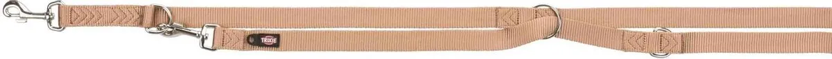 Trixie Hondenriem Premium Verstelbaar Nylon - Karamel - afbeelding 4 van 6