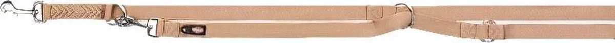Trixie Hondenriem Premium Verstelbaar Nylon - Karamel - afbeelding 5 van 6