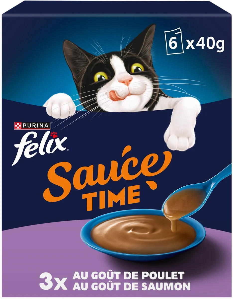 Felix Sauce Time Kip & Zalm Natvoer