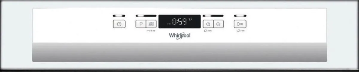 Whirlpool WBC3C26 Integreerbare Vaatwasser 14 Couverts 46dB