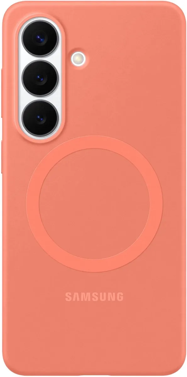 Samsung Galaxy S26 Silicone Magnet Hoesje - Koraalrood EF-ES942COEGWW