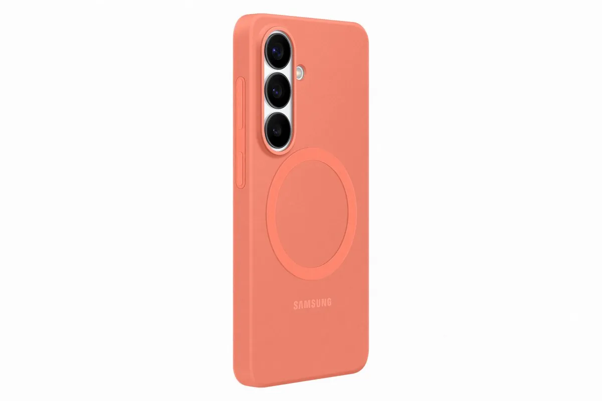 Samsung Galaxy S26 Silicone Magnet Hoesje - Koraalrood EF-ES942COEGWW