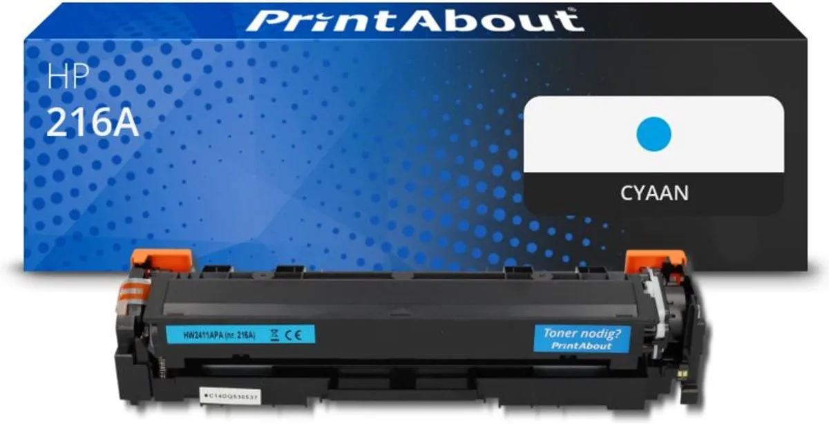 PrintAbout HP 216A W2411A Toner Cyaan