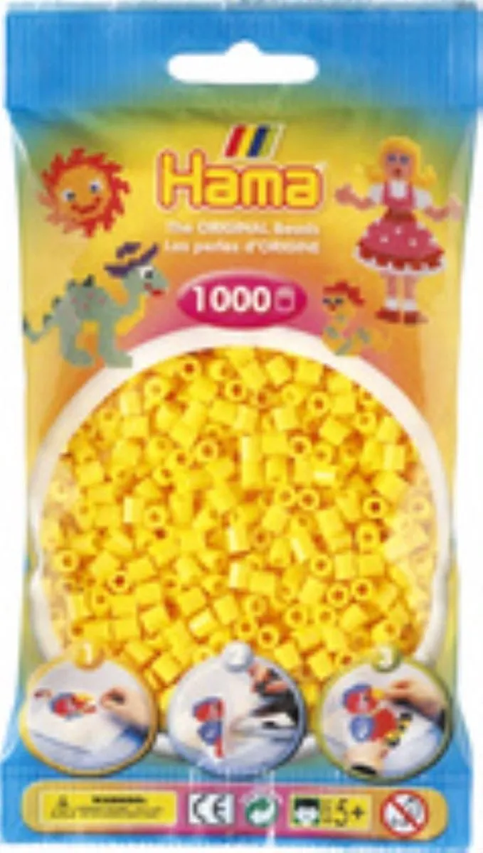 Hama Strijkkralen 1000 Stuks - Blauw Transparant