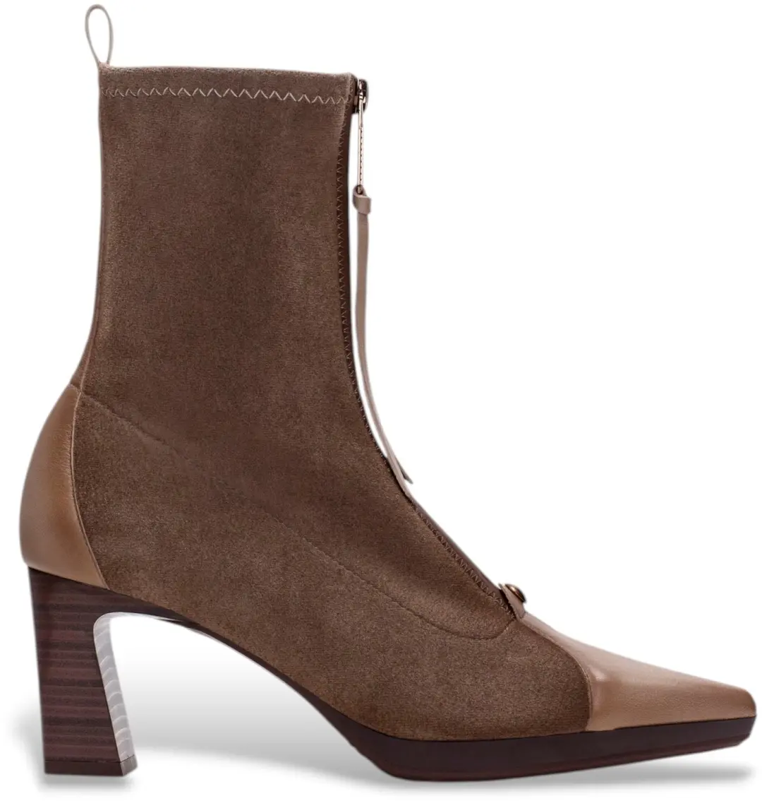 Dames Enkellaars Hispanitas Hispanitas Hi265085 Castoro Taupe