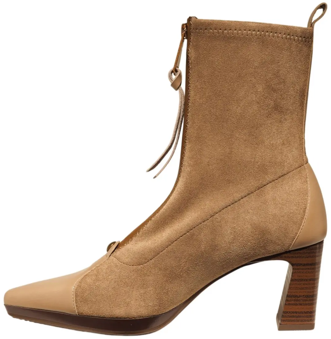 Hispanitas HI265085 Enkellaarzen Taupe - afbeelding 2 van 6