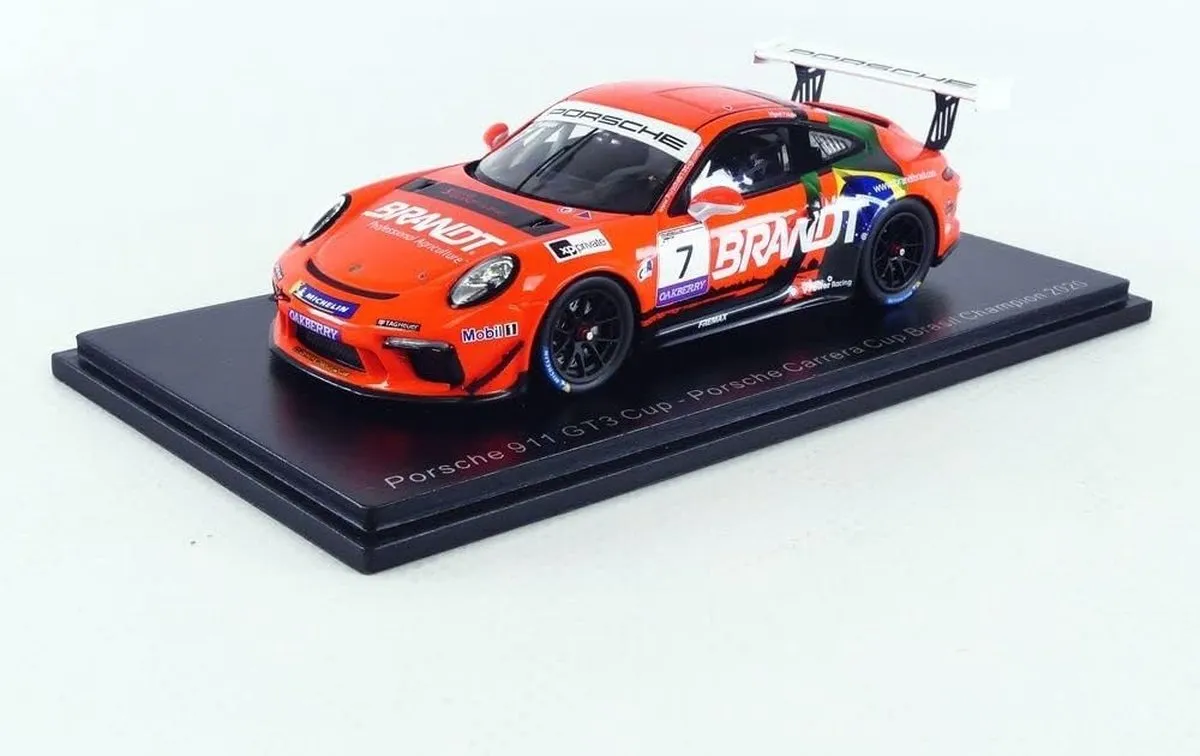 Porsche 911 GT3 Cup S8499 Modelauto 1:43 - Oranje
