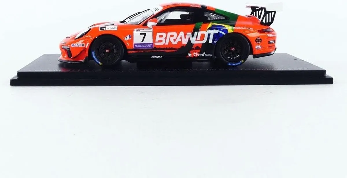 Porsche 911 GT3 Cup S8499 Modelauto 1:43 - Oranje