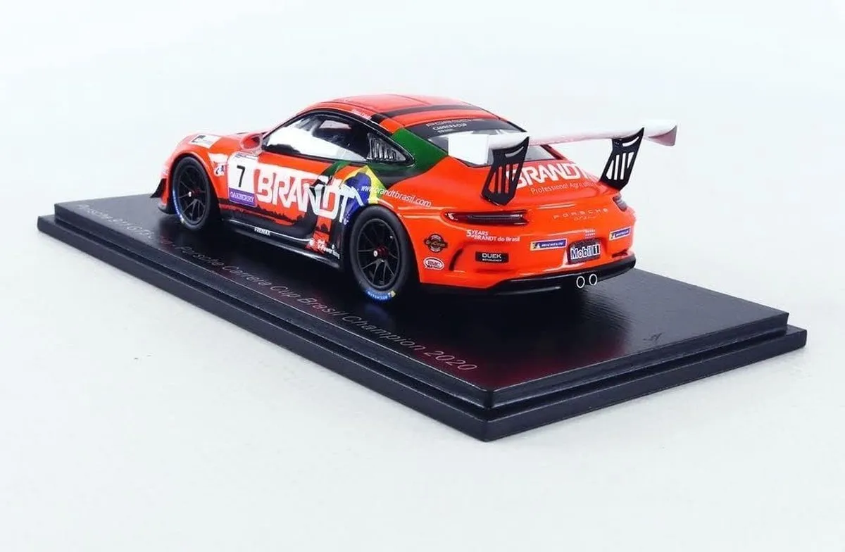 Porsche 911 GT3 Cup S8499 Modelauto 1:43 - Oranje
